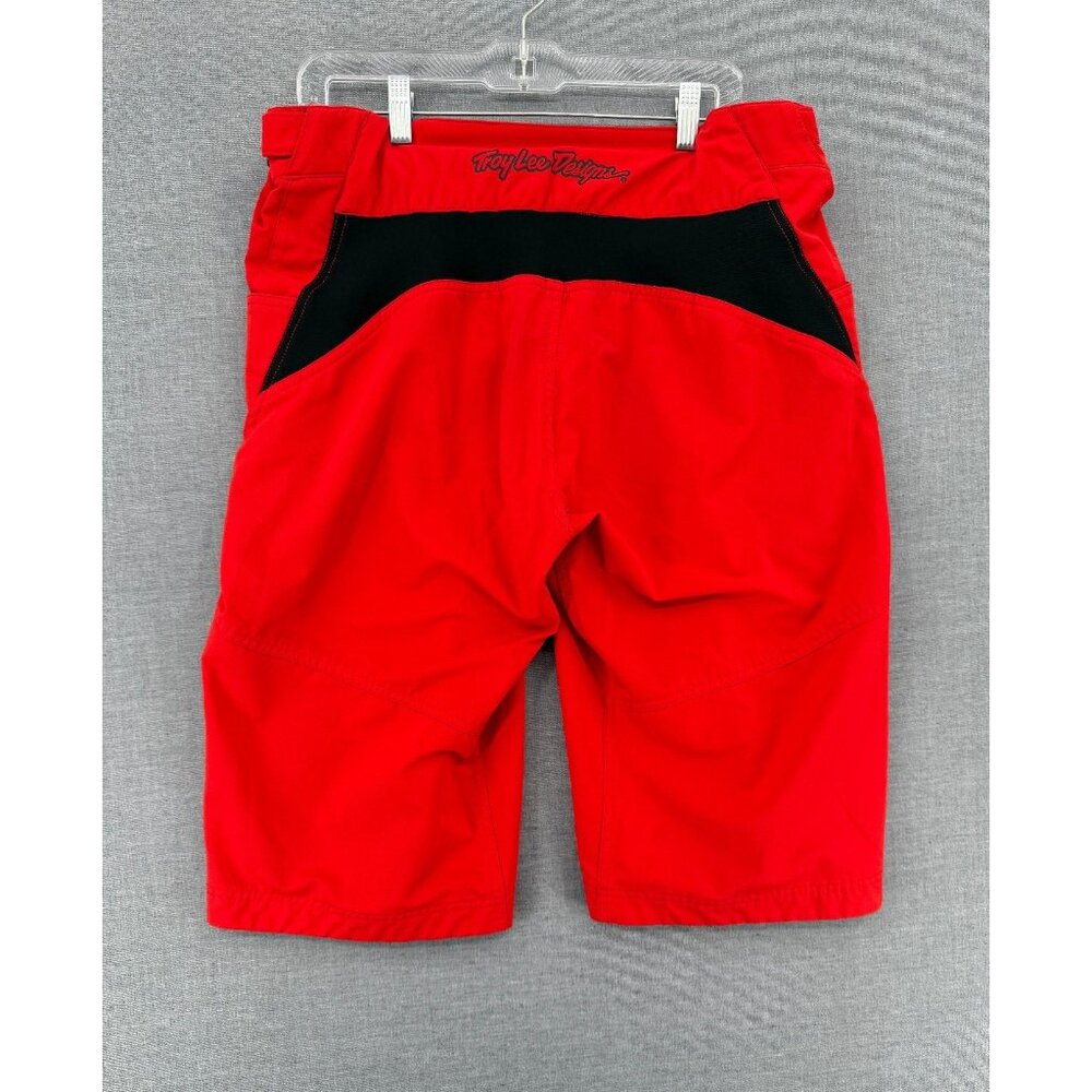 Troy Lee Designs Skyline Shorts Mens 38 14" Red Mountain MTB Cycling - Picture 2 of 6
